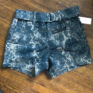 NWT J Brand camouflage shorts 24 $228